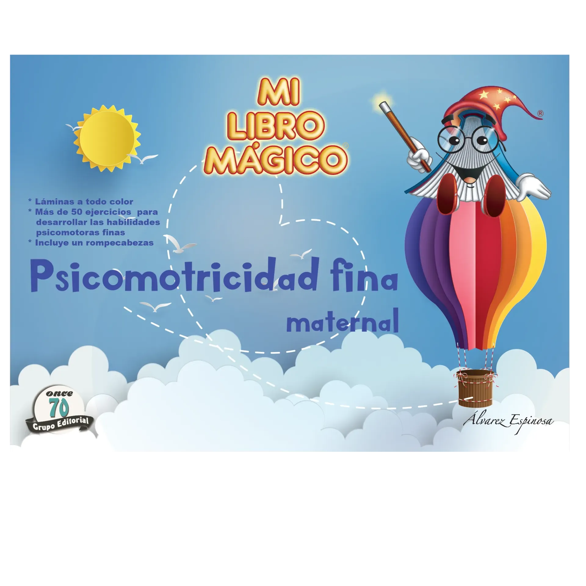 MI LIBRO MÁGICO. PSICOMOTRICIDAD FINA MATERNAL.