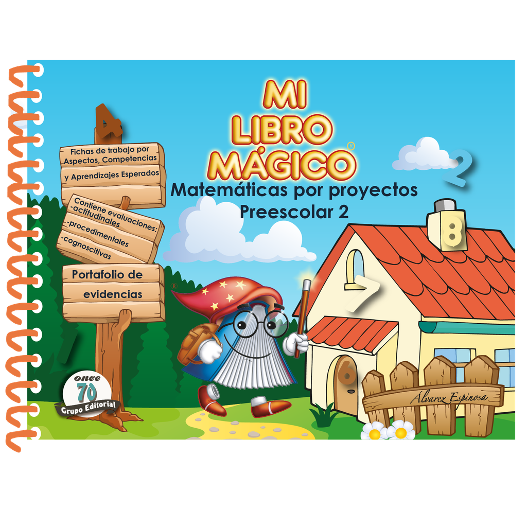MI LIBRO MÁGICO. MATEMÁTICAS POR PROYECTOS. PREESCOLAR 2.
